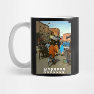 Visit Morocco Old Medina, Ancient Neighborhoods Souvenirs, Gift for Men and Women Mug